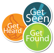 get seen_get heard_get found